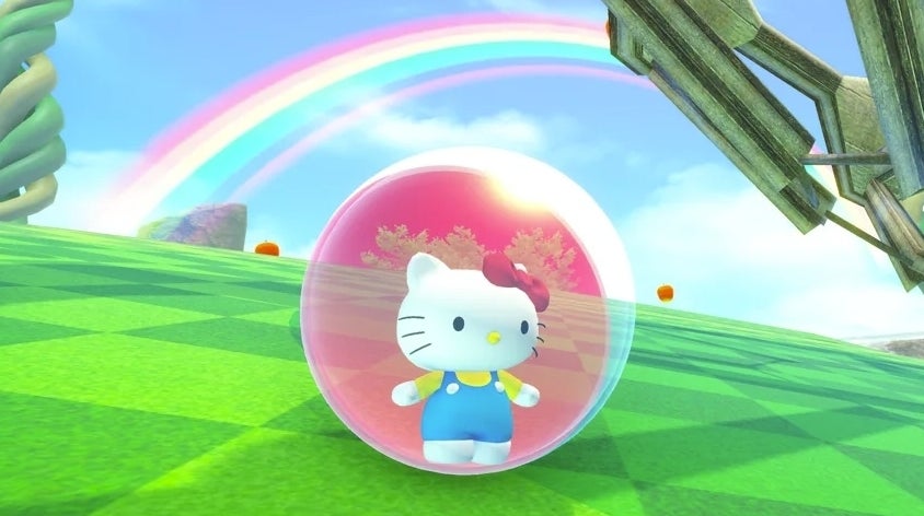 Hello Kitty VIZ-A-BALL Bowling Ball