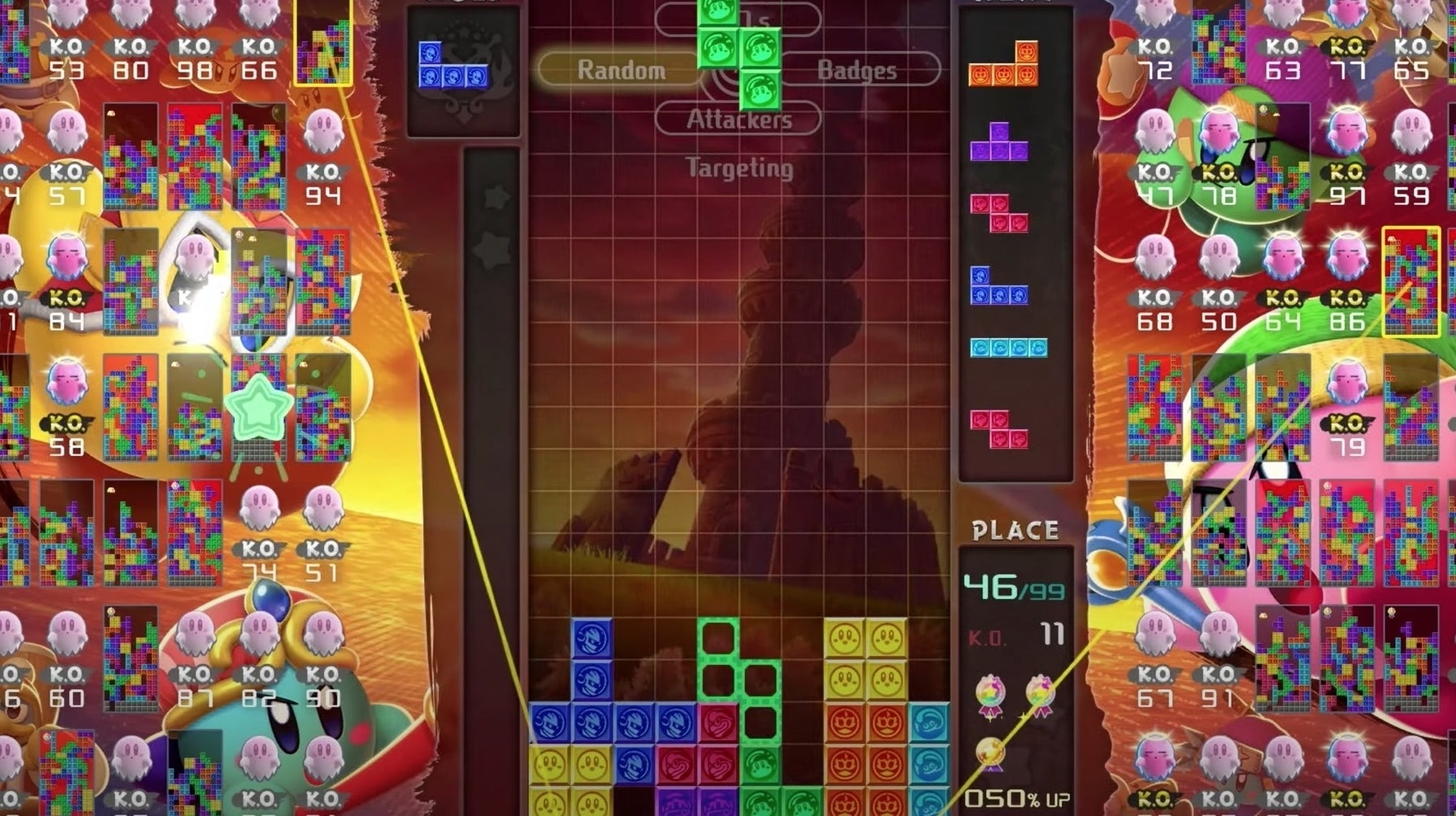 Tetris 99 online on pc