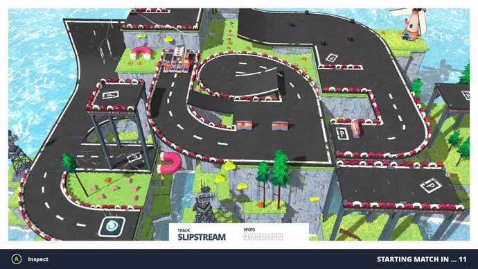 Colourful cars race to park in You Suck At Parking