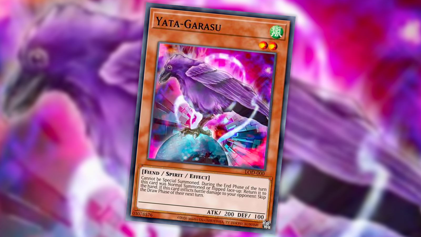 Yata Garasu YU GI OH LEGACY OF YATA GARASU SECRET RARE N/MINT PP01 ...