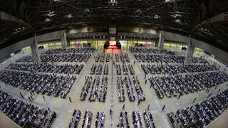 Attendees at Guinness World Record-setting Yu-Gi-Oh! TCG event