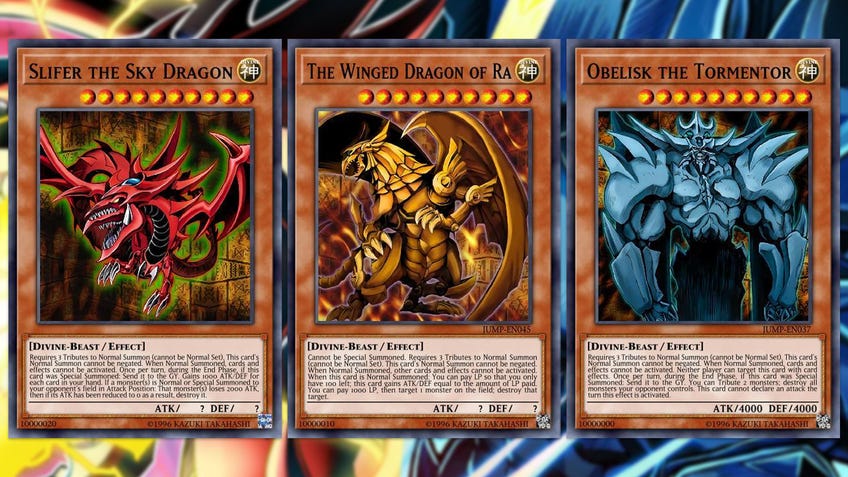 How Yu Gi Oh Took Its Iconic Egyptian God Cards From Their Legendary How Yu Gi Oh Took Its Iconic Egyptian God Cards From Their Legendary