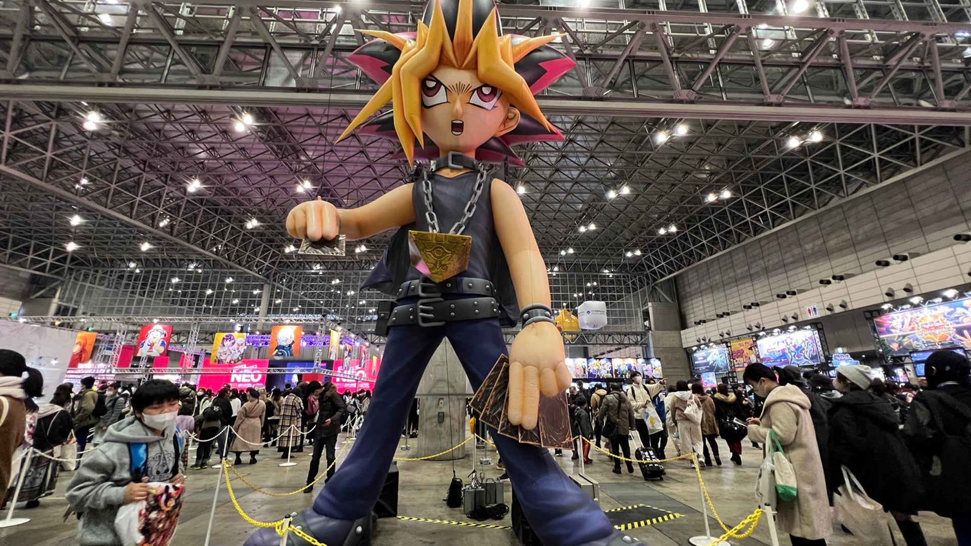 New cards, old nostalgia and digital ambitions YuGiOh! at Jump Festa