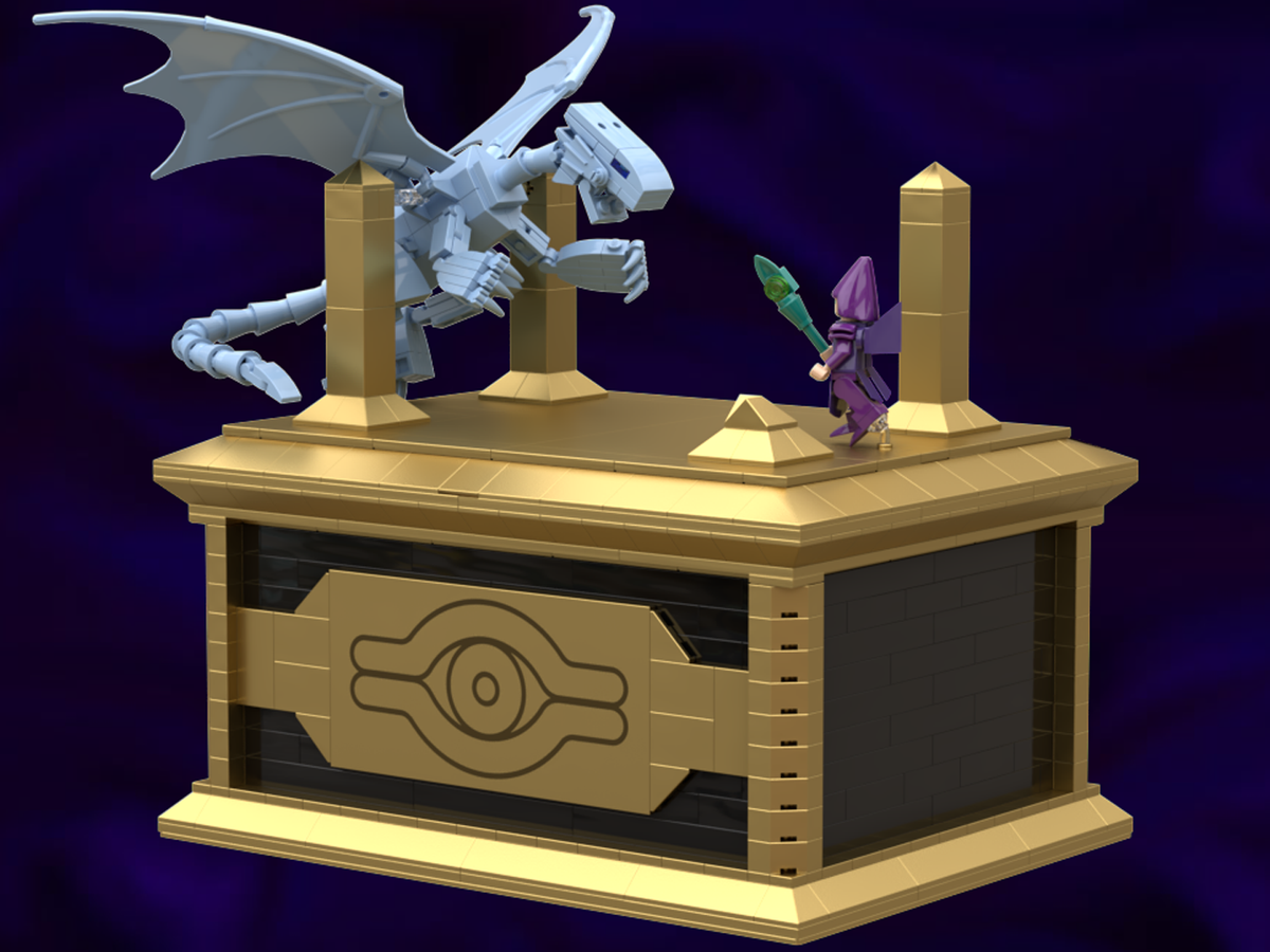 Yu-Gi-Oh! Lego set turns Blue-Eyes White Dragon and Dark Magician into bricks, along with a deck box for your cards | Dicebreaker Yu-Gi-Oh! Lego set turns Blue-Eyes White Dragon and Dark Magician into bricks, along with a deck box for your cards | Dicebreaker