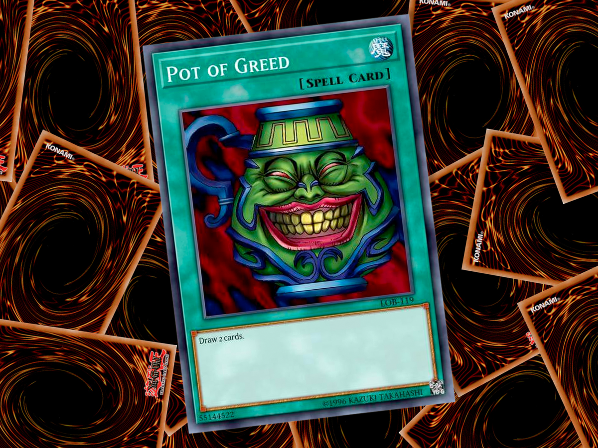 Pot of Greed: The game-breaking card that changed Yu-Gi-Oh! history | Dicebreaker Pot of Greed: The game-breaking card that changed Yu-Gi-Oh! history | Dicebreaker