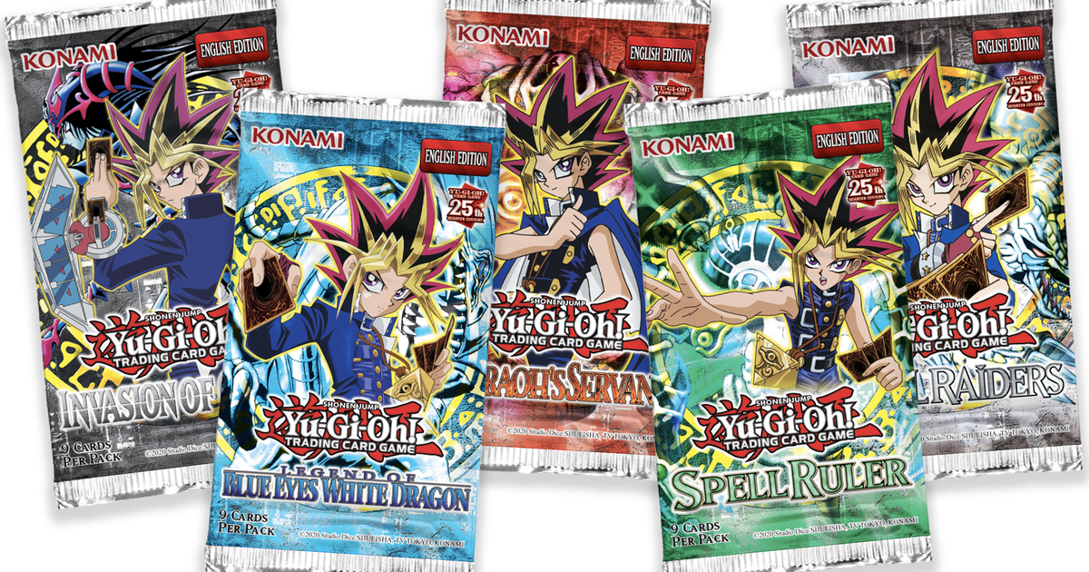 Yu-Gi-Oh! is bringing back some of its most iconic cards in standalone boosters for the TCG's 25th anniversary | Dicebreaker Yu-Gi-Oh! is bringing back some of its most iconic cards in standalone boosters for the TCG's 25th anniversary | Dicebreaker