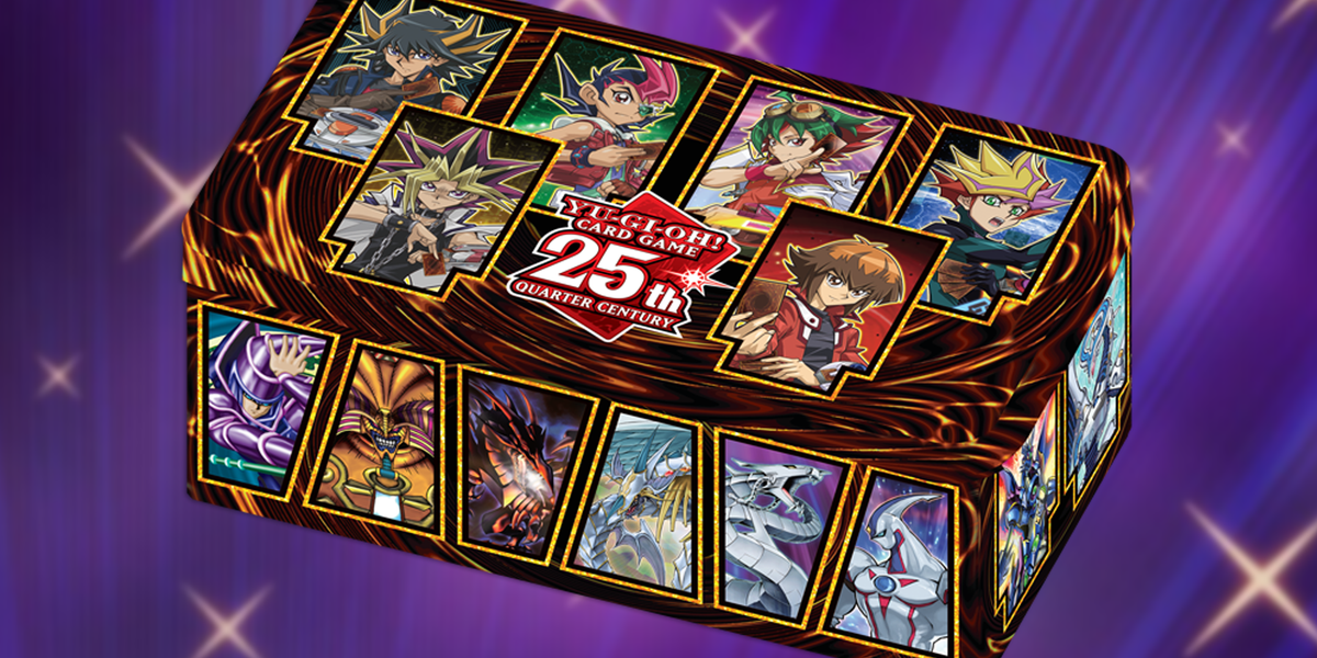 Here's your chance to win a copy of Yu-Gi-Oh!'s 25th Anniversary Tin, including some of the TCG's most iconic cards! | Dicebreaker Here's your chance to win a copy of Yu-Gi-Oh!'s 25th Anniversary Tin, including some of the TCG's most iconic cards! | Dicebreaker