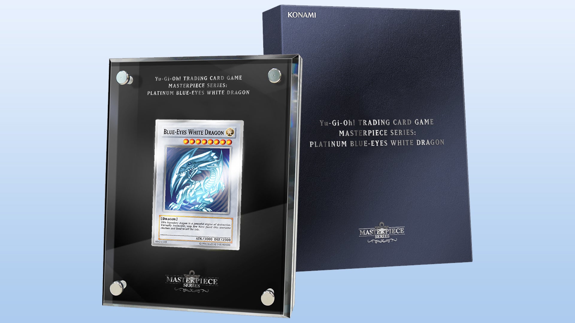 遊戯王 - Platinum Blue-Eyes White Dragon Yugioh Platinum Masterpiece Series Blue Eyes White Dragon