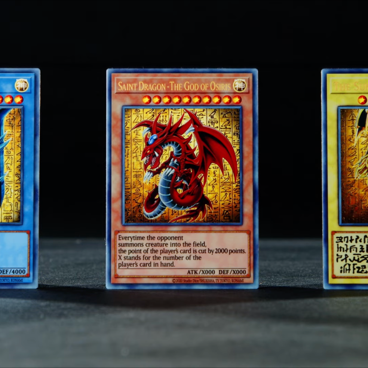 Yu-Gi-Oh!'s three stainless steel Egyptian God cards will set you back $399 | Dicebreaker Yu-Gi-Oh!'s three stainless steel Egyptian God cards will set you back $399 | Dicebreaker