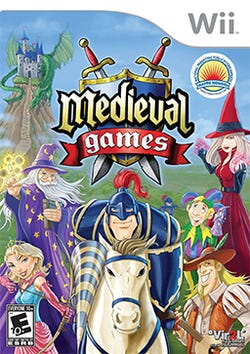 Caixa de jogo de Medieval Games