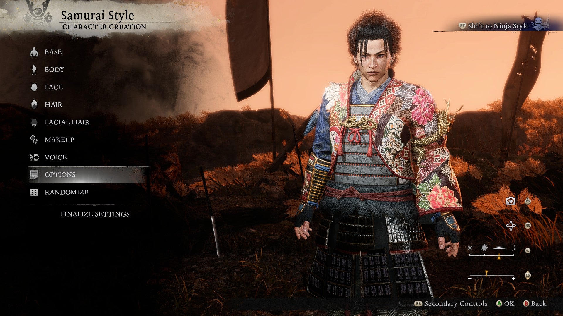 A custom Nioh 3 character resembling Zack Fair from Final Fantasy 7. - 9