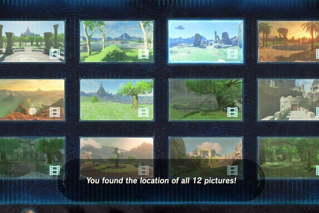 Zelda: Breath of the Wild - Captured Memories locations and how to