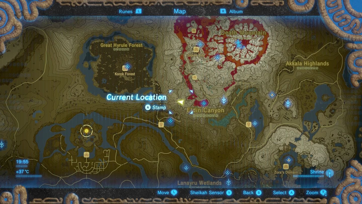Zelda: Breath of the Wild - Captured Memories locations and how to get ...