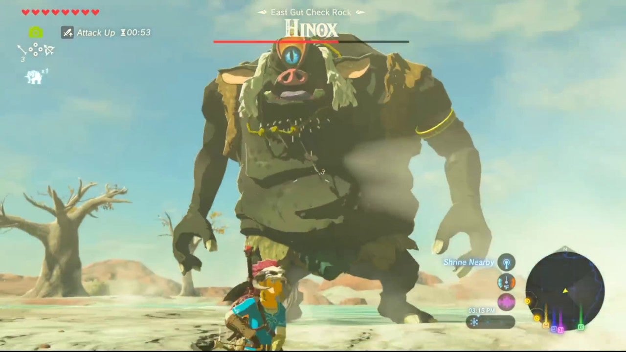 Breath of the Wild: How to Kill a Hinox - 3