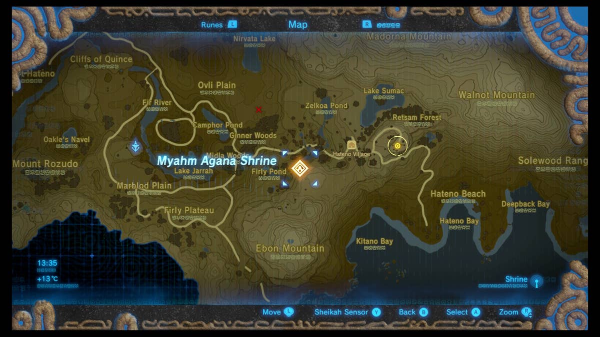 Zelda - Myahm Agana and Myahm Agana Apparatus trial solution in