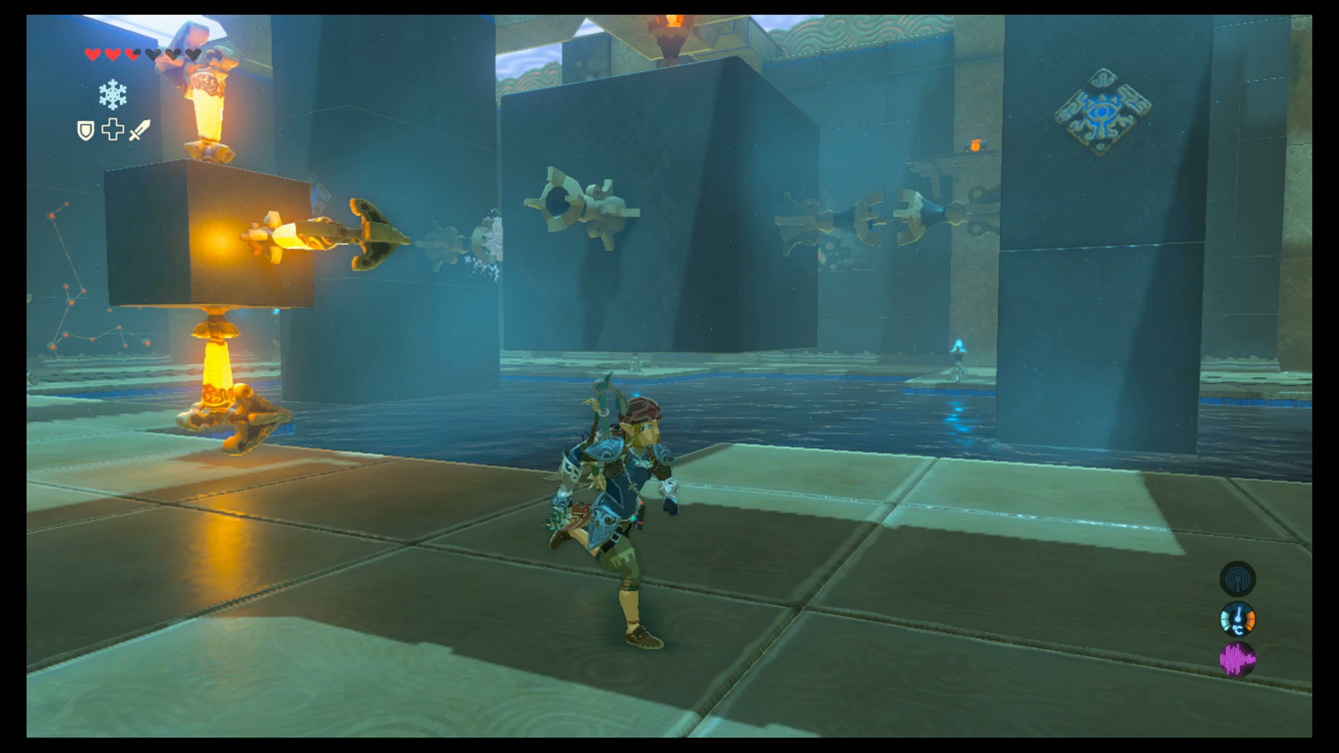 Zelda - Rucco Maag and Five Torches trial solution in Breath of the ...