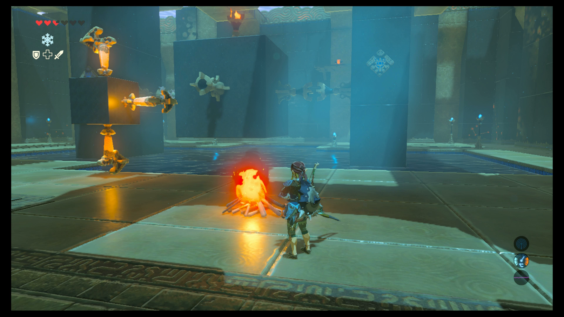 Zelda - Rucco Maag and Five Torches trial solution in Breath of the ...