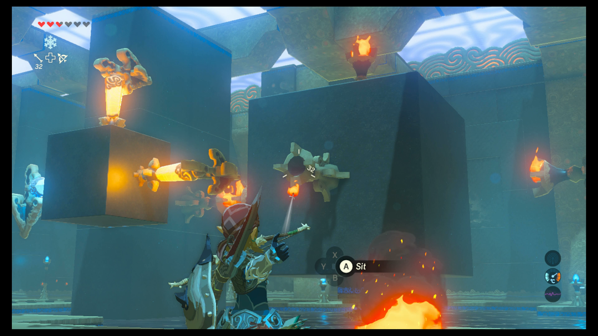 Zelda - Rucco Maag and Five Torches trial solution in Breath of the ...