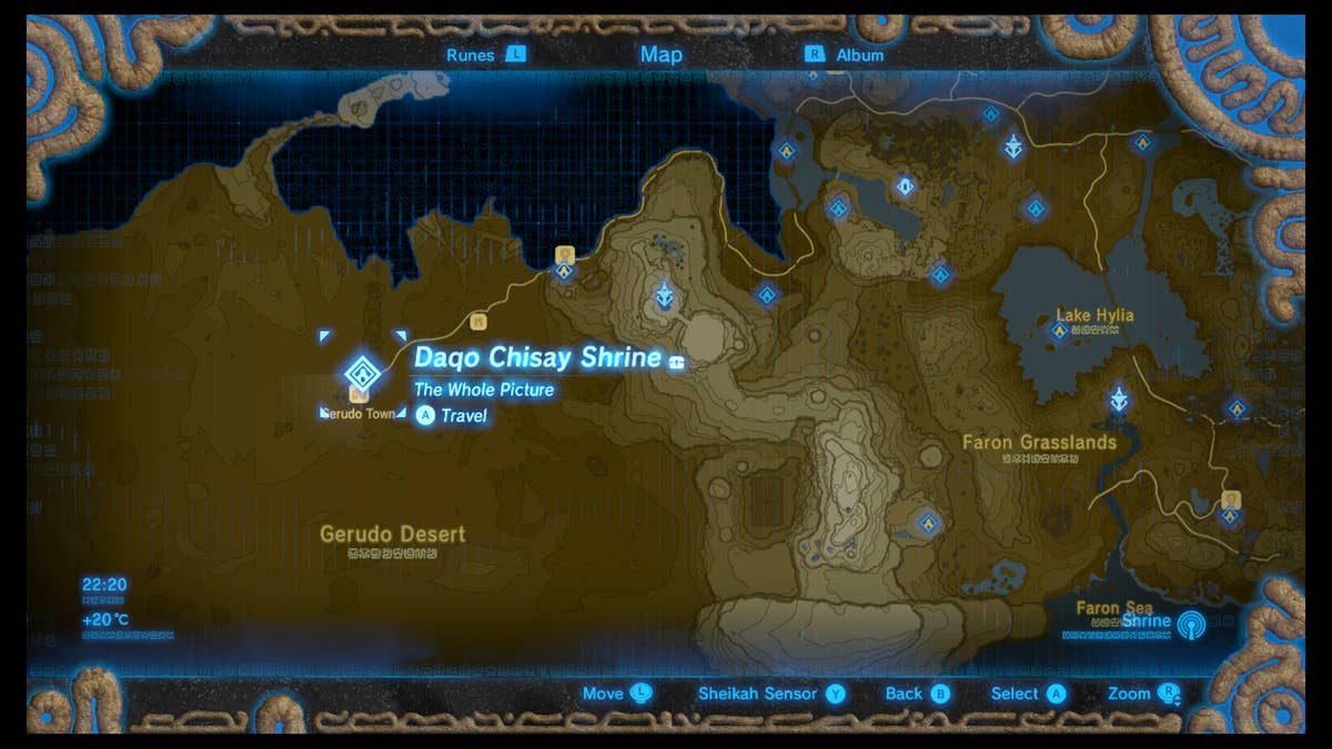 Zelda - Daqo Chisay and The Whole Picture trial solution in Breath