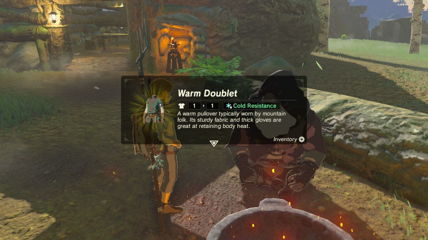 How To Stay Warm In Zelda Breath Of The Wild Zelda: Breath of the Wild - Getting cold resistance early with warm