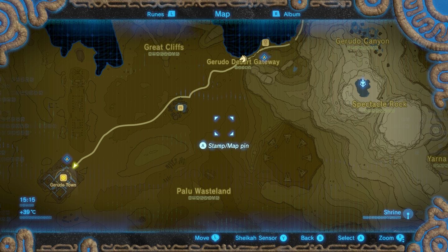 Zelda: Breath of the Wild - Gerudo Town, Forbidden City Entry by ...