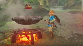 Zelda: Breath of the Wild's cooking system looks very Monster Hunter