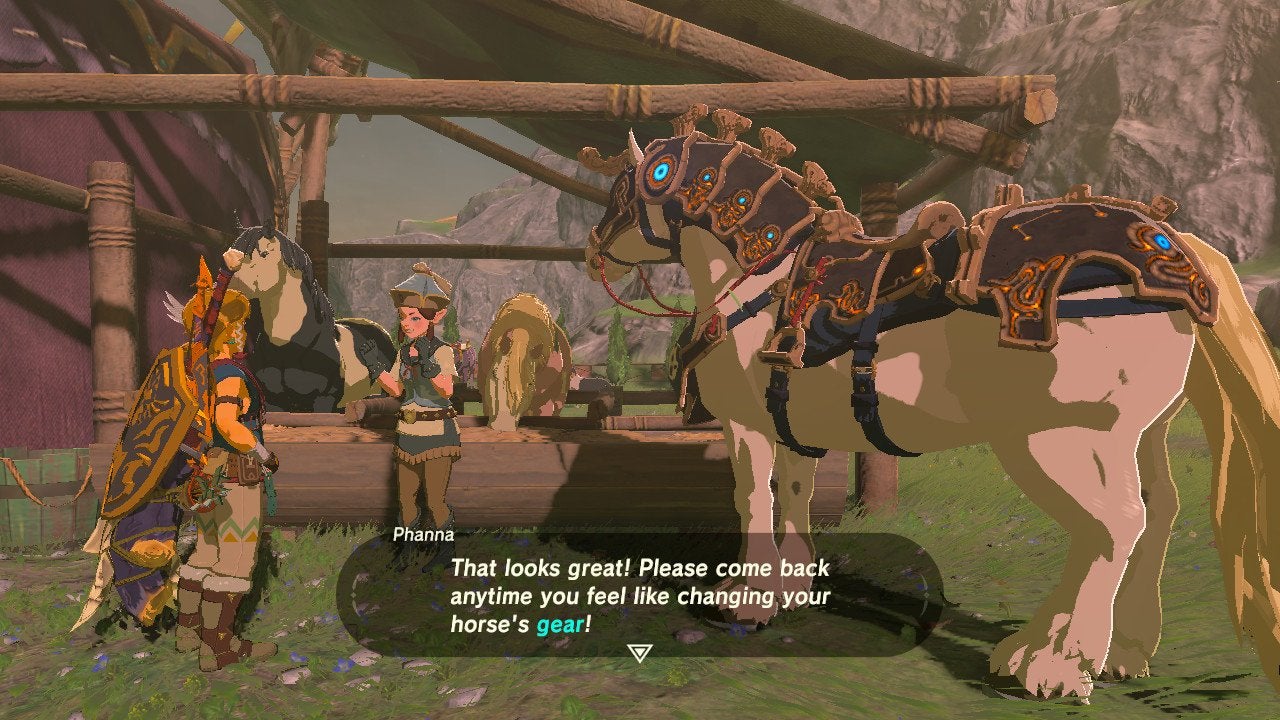 Zelda Breath of the Wild Ancient Horse Armor Where to Find the