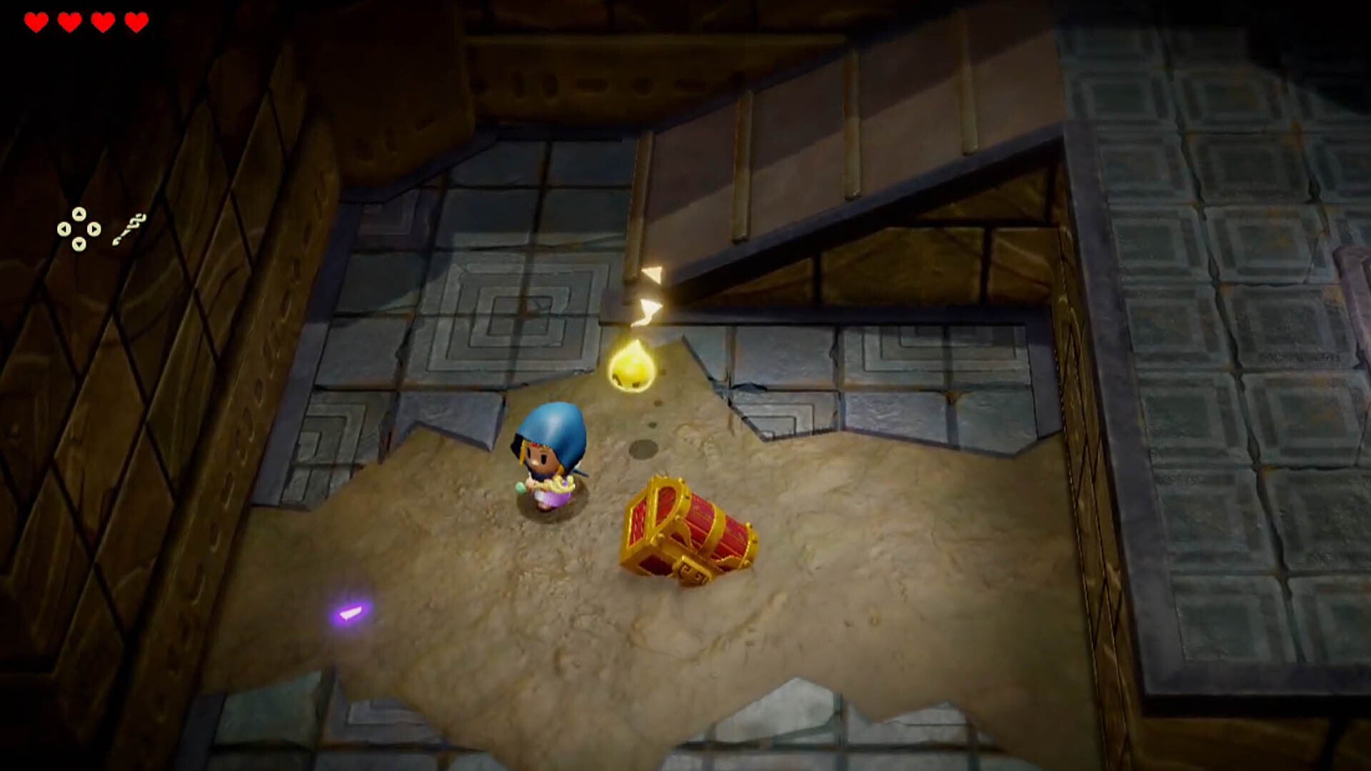 zelda echoes of wisdom chest location one buried in sand