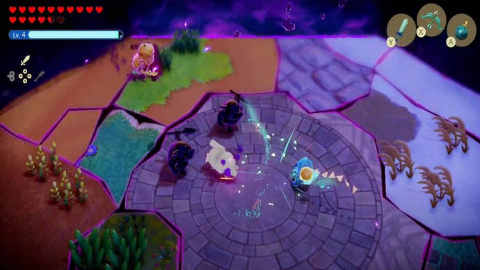 zelda echoes of wisdom echo zelda fight phase one echoes attack