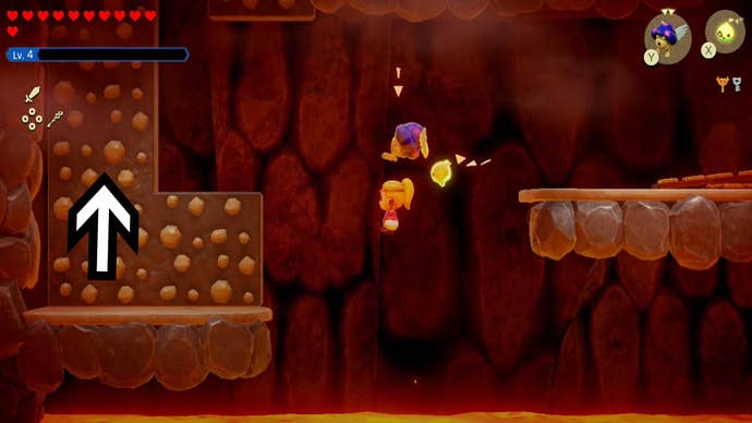 zelda echoes of wisdom eldin temple big chest room escape route