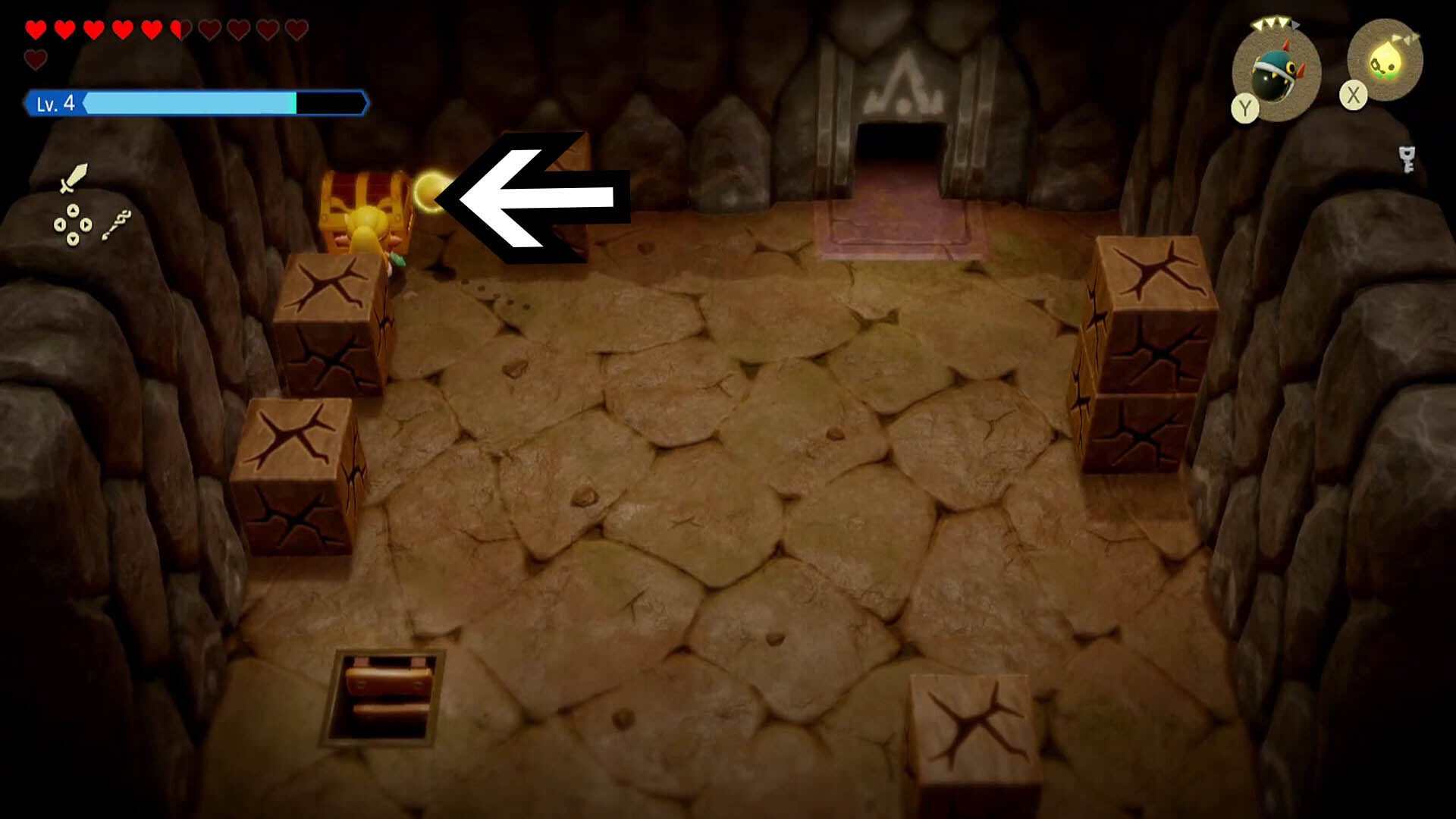 zelda echoes of wisdom eldin temple chest seven location