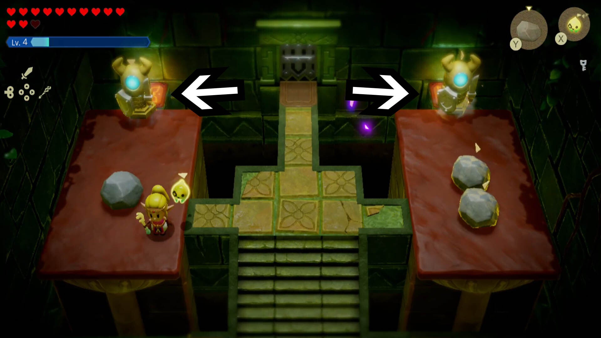 zelda echoes of wisdom faron temple third pressure switch puzzle solution