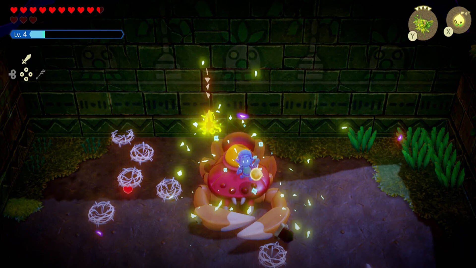 zelda echoes of wisdom first attack on dazed gohma