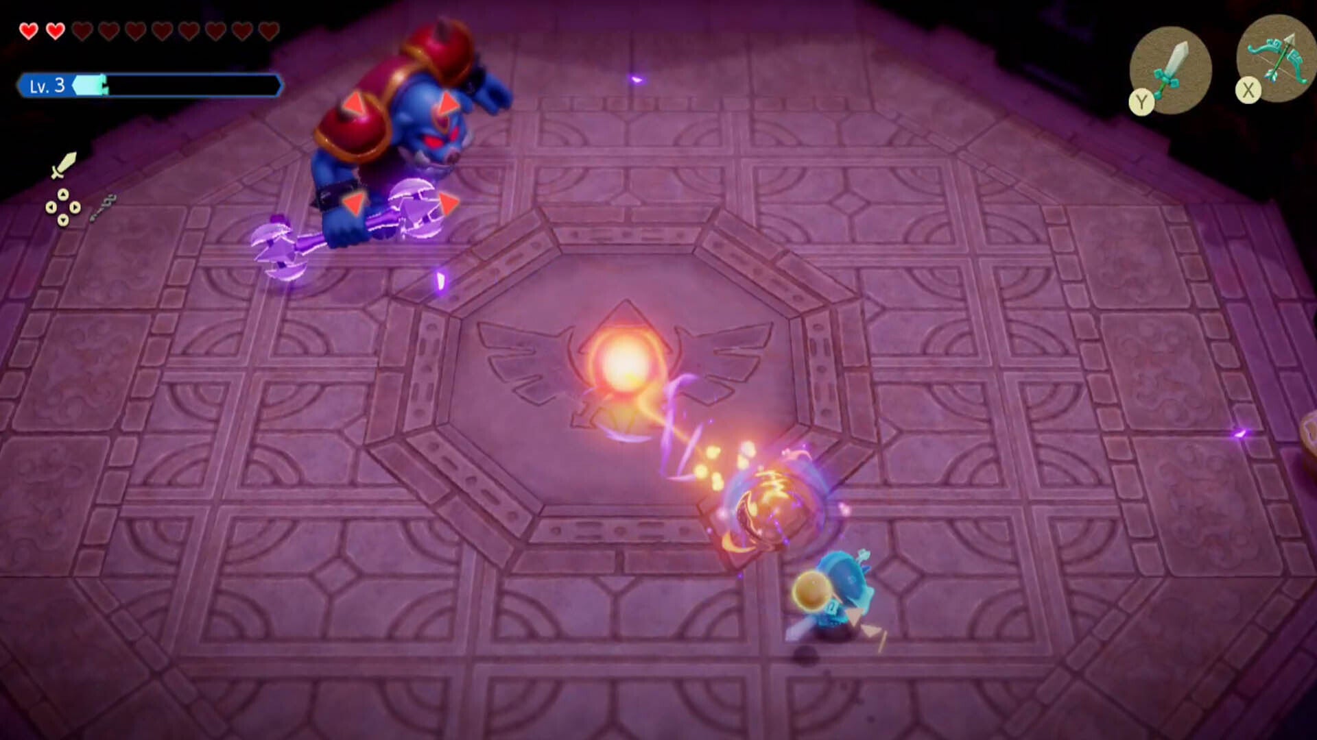 zelda echoes of wisdom ganon fight bouncing balls back to ganon