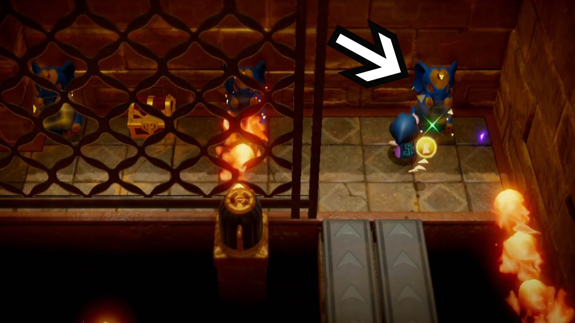 zelda echoes of wisdom gerudo sanctum dungeon elephant statue