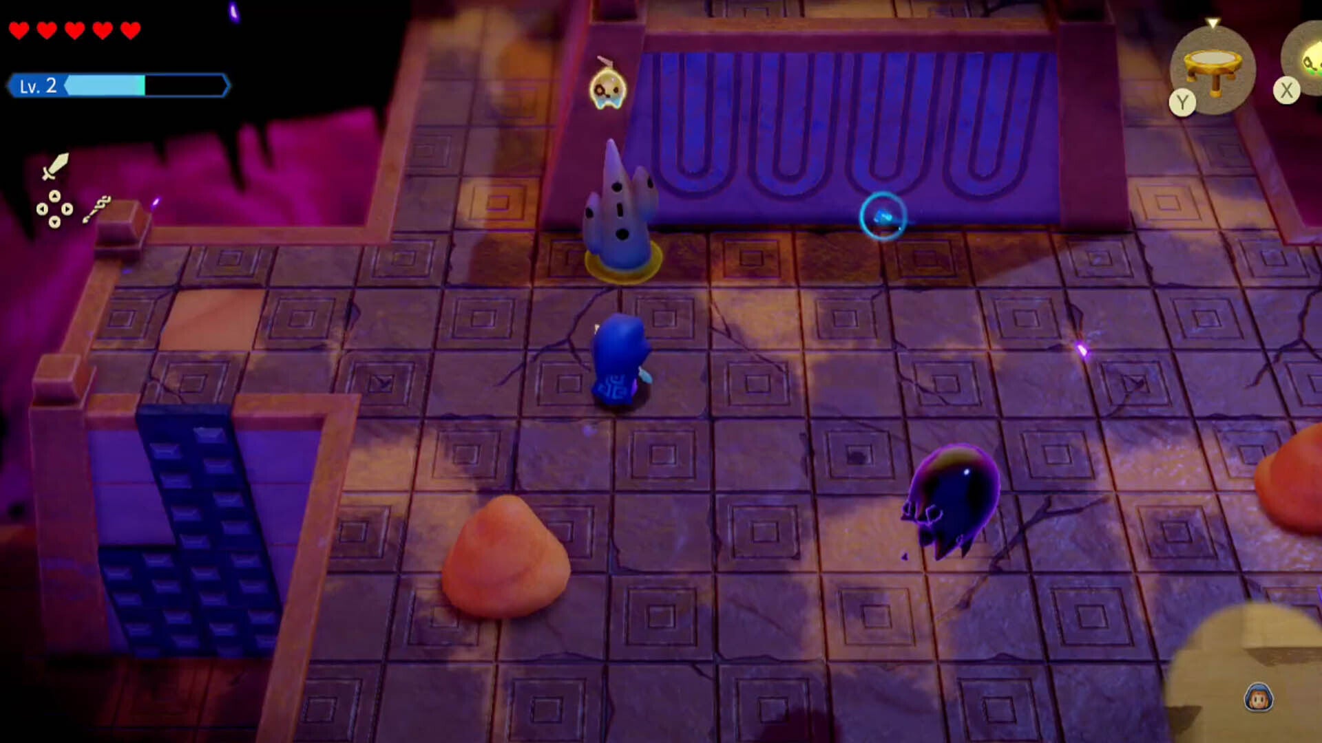 zelda echoes of wisdom gerudo sanctum dungeon rooftop