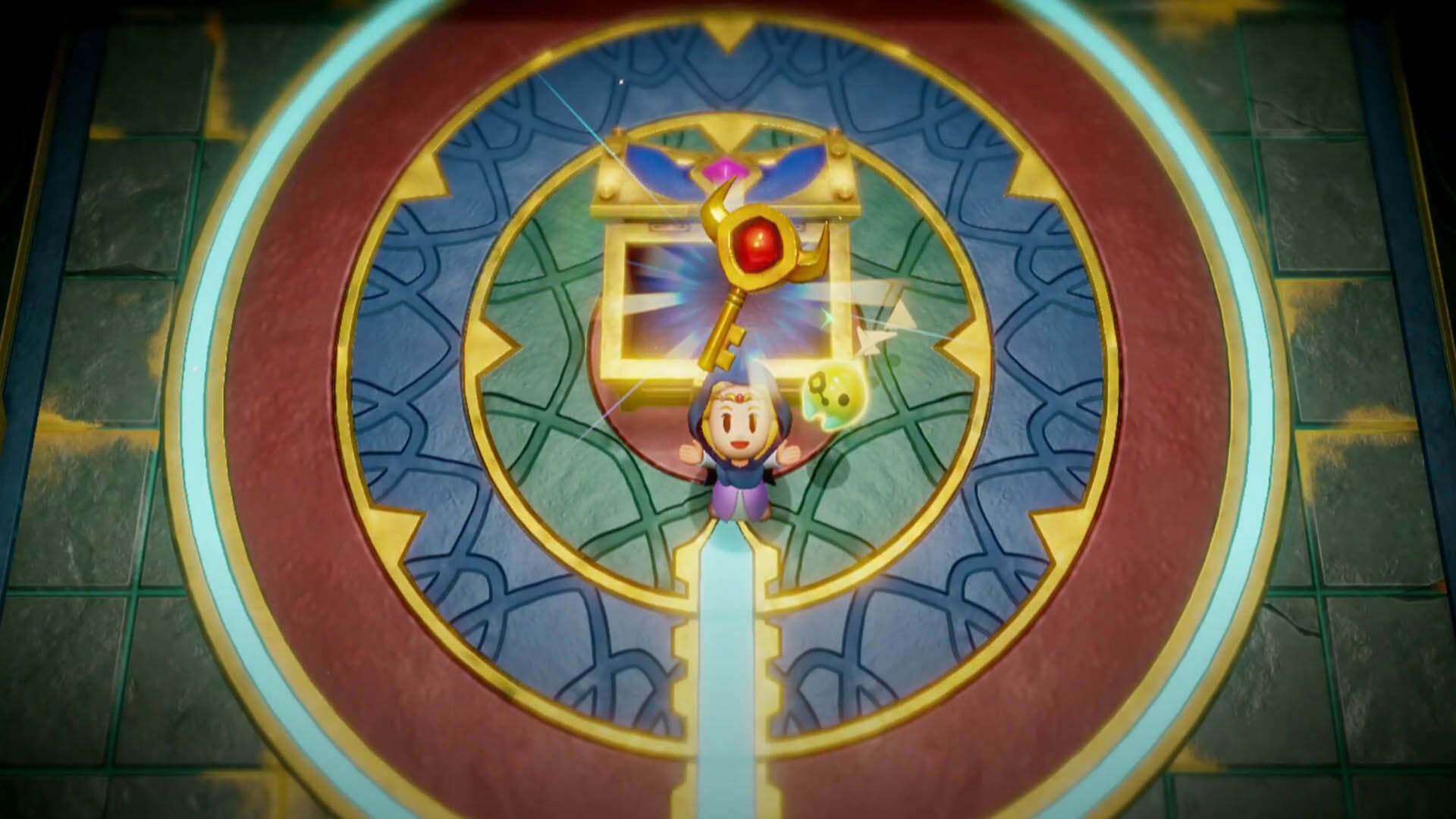 zelda echoes of wisdom gerudo sanctum dungeon zelda collecting big key