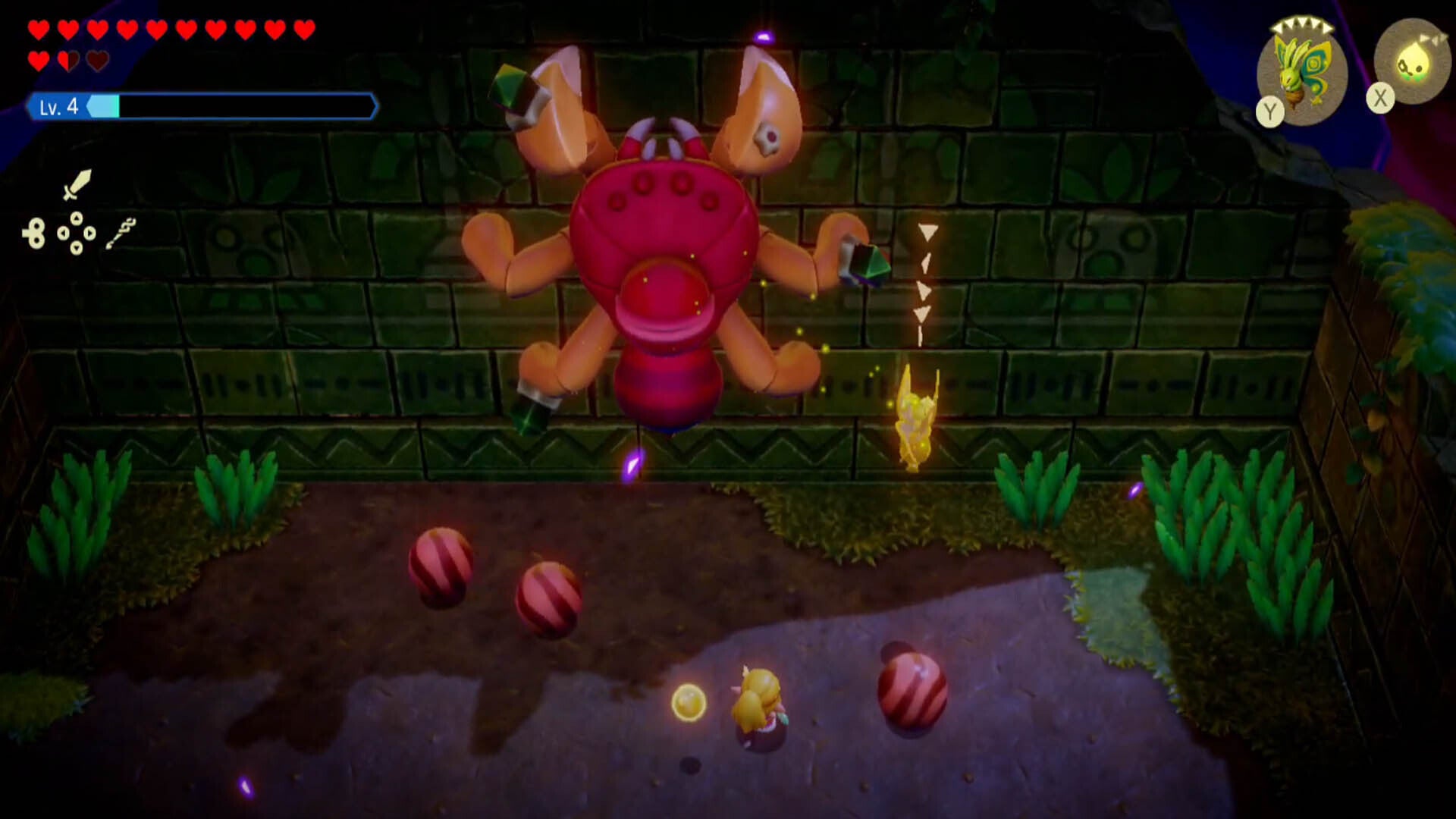 zelda echoes of wisdom gohma fight egg drop