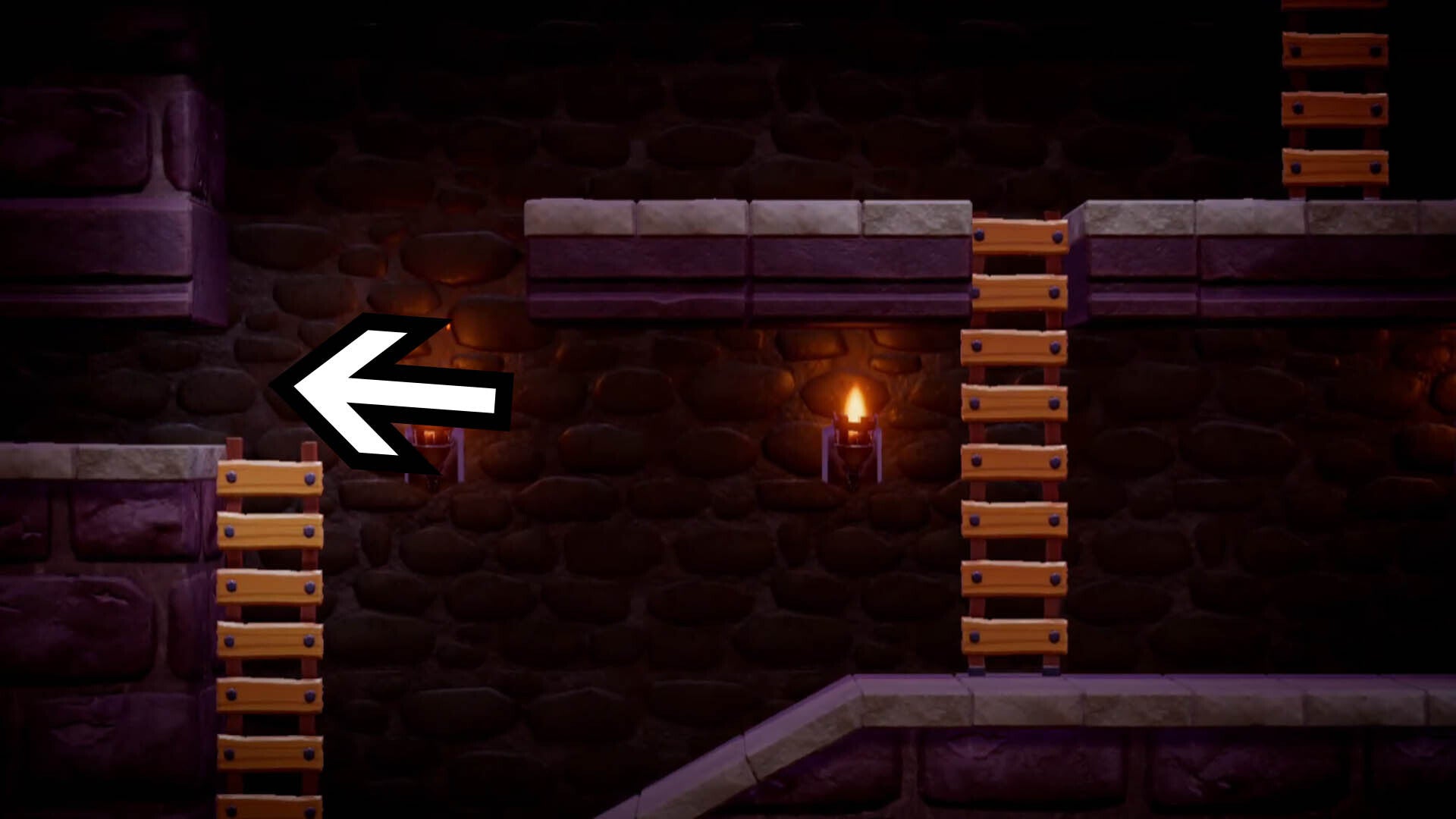 zelda echoes of wisdom hyrule castle dungeon dark nut ladder area exit