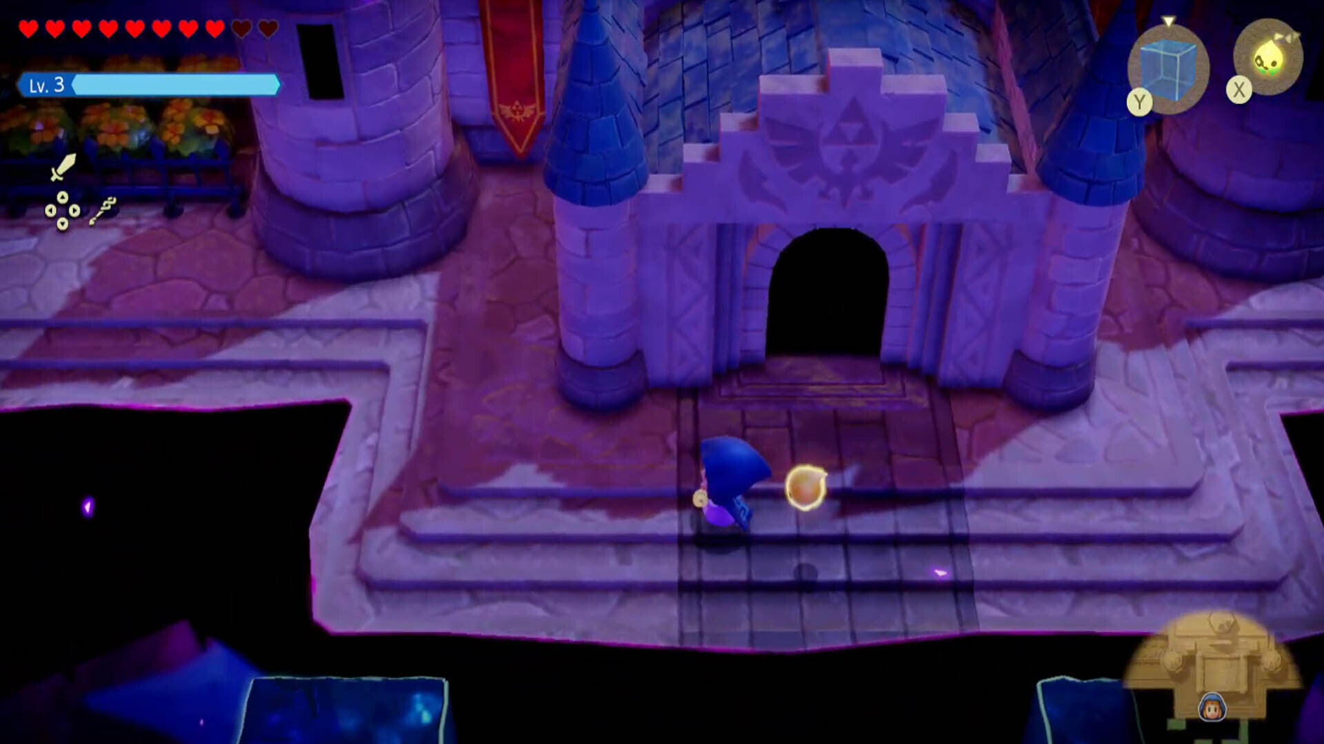zelda echoes of wisdom hyrule castle dungeon entrance