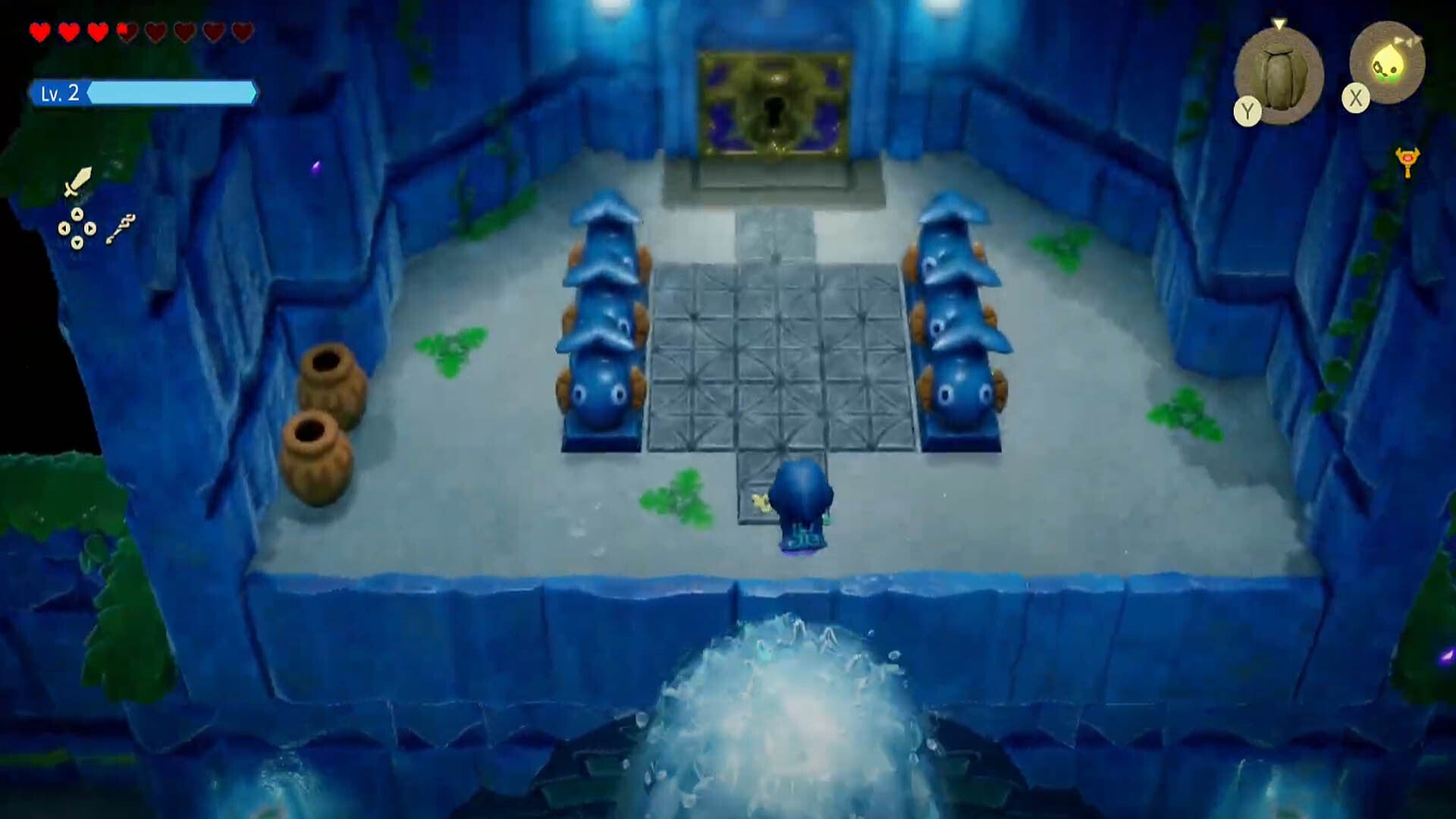 zelda echoes of wisdom jabul ruins dungeon big door location