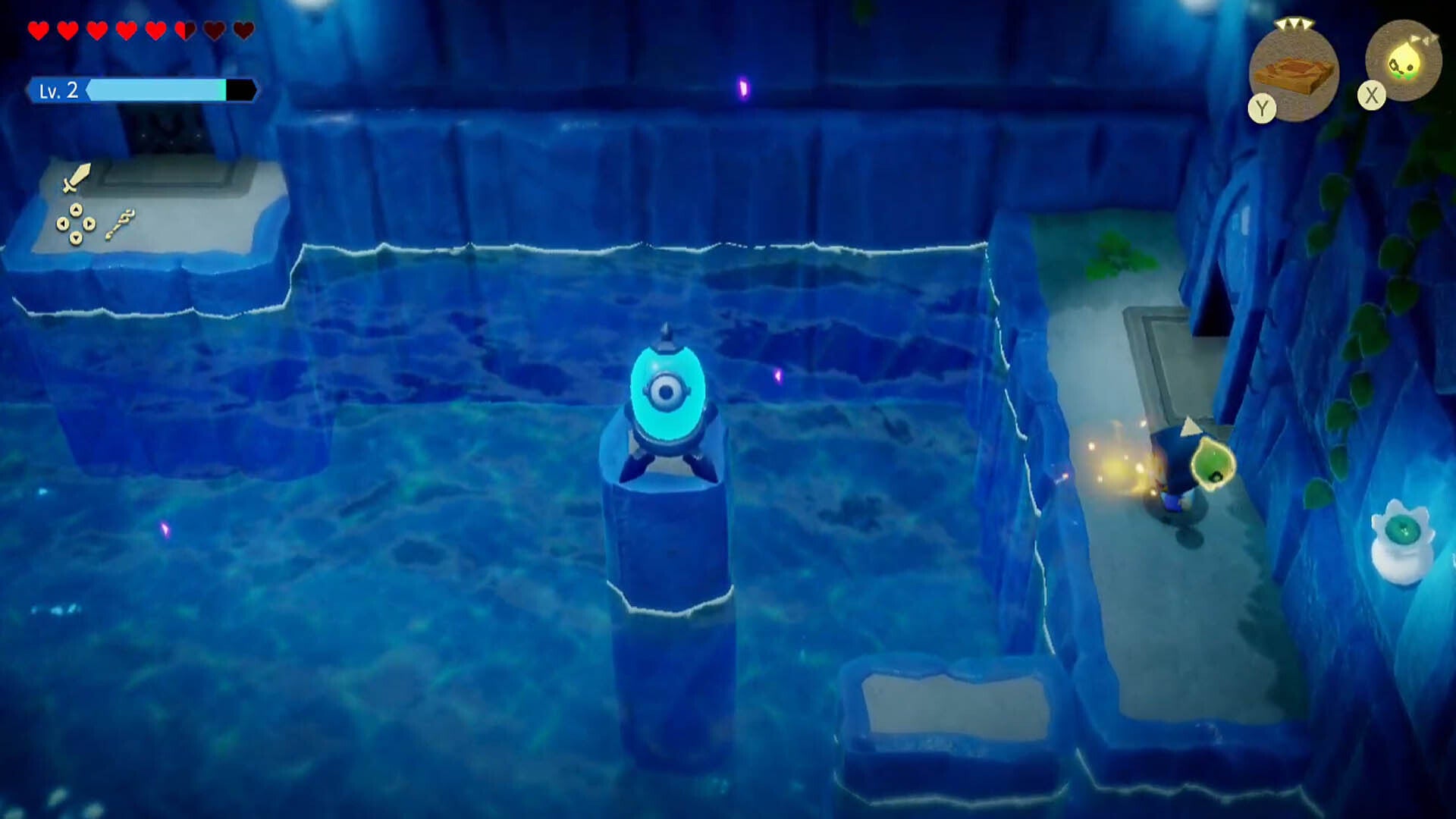 zelda echoes of wisdom jabul ruins dungeon device puzzle room first device location