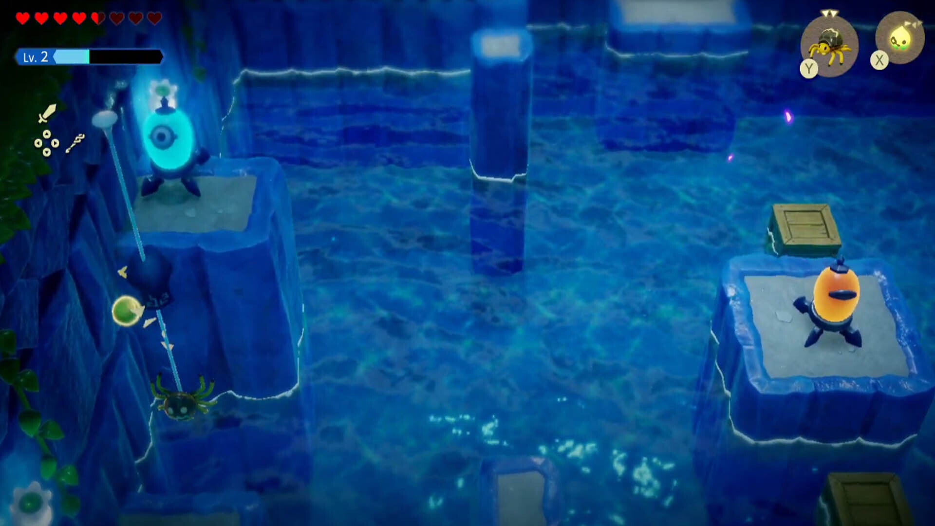 zelda echoes of wisdom jabul ruins dungeon device puzzle room fourth device location