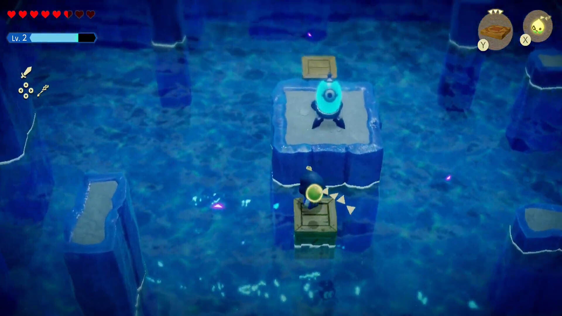 zelda echoes of wisdom jabul ruins dungeon device puzzle room second device location