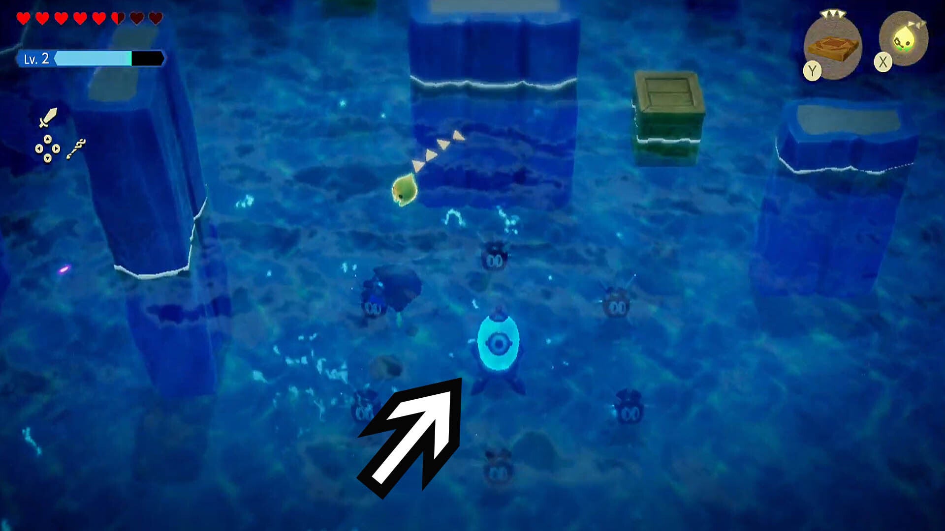 zelda echoes of wisdom jabul ruins dungeon device puzzle room third device location