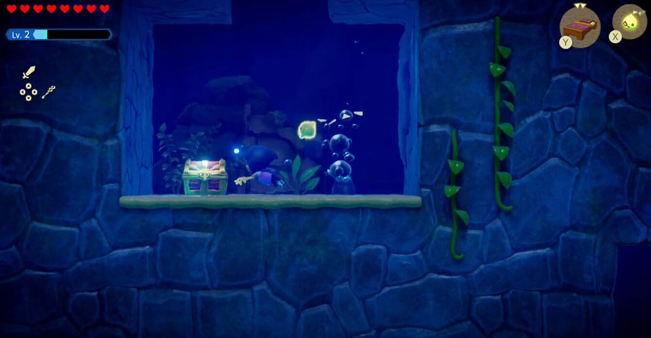 zelda echoes of wisdom jabul ruins dungeon golden egg chest location