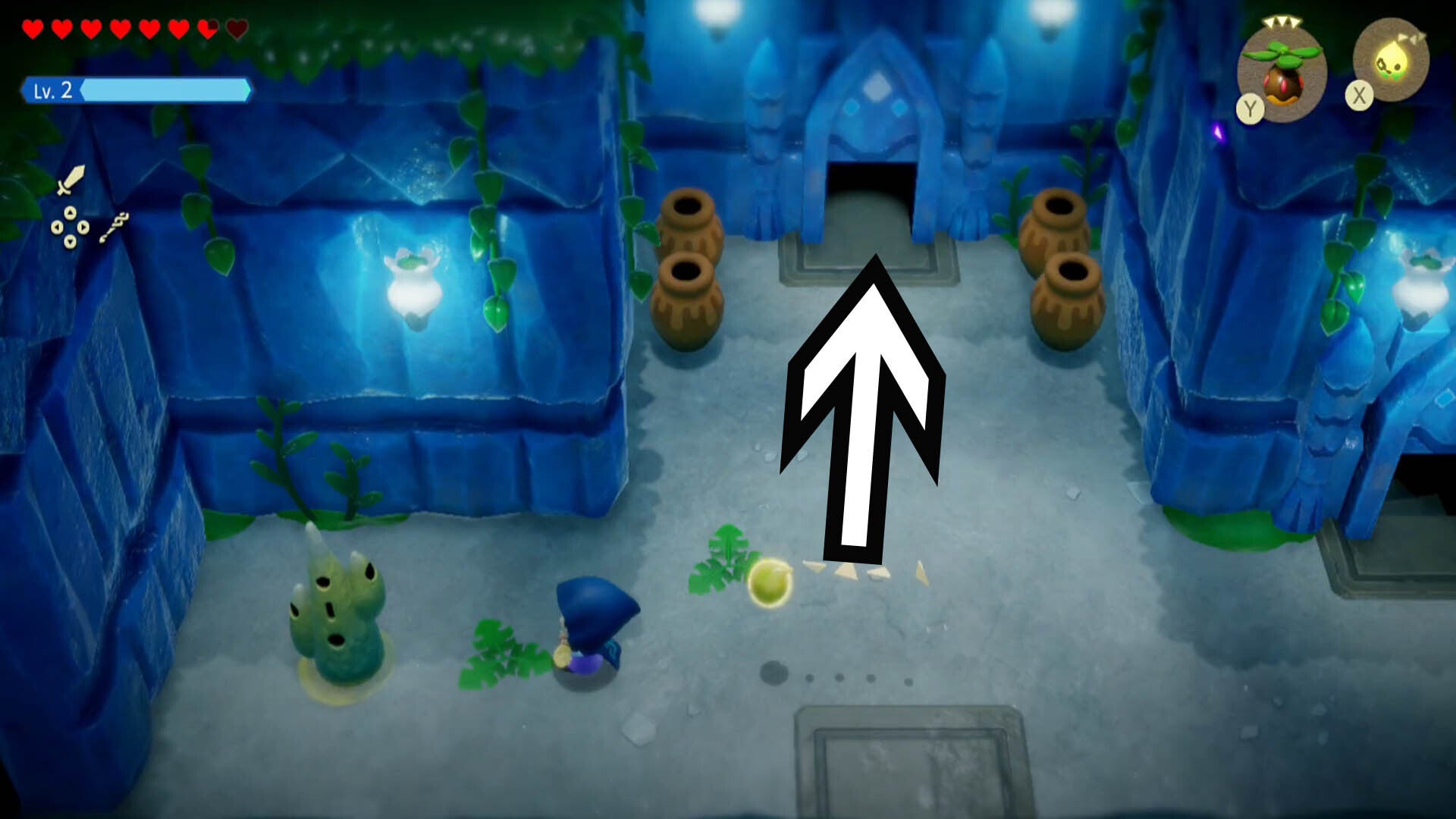 zelda echoes of wisdom jabul ruins dungeon second waypoint room