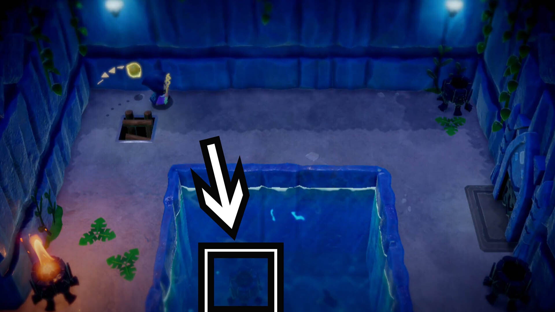 zelda echoes of wisdom jabul ruins dungeon torch puzzle room