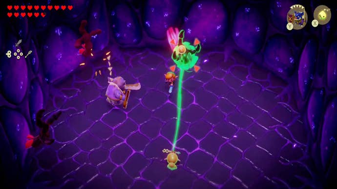 zelda echoes of wisdom null fight arms through the wall second attack