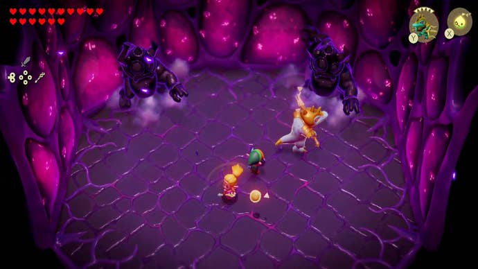 zelda echoes of wisdom null fight shadow skorchill duo